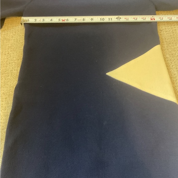 Roksanda Ilincic Blue White Wool Colorblock Sheath Dress Size US 4 - Picture 10 of 14